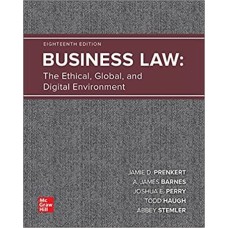 BUSINESS LAW  (LL) 18E PRENKERT