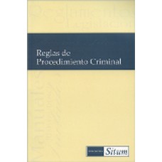 REGLAS DE PROCEDIMIENTO CRIMINAL  2009