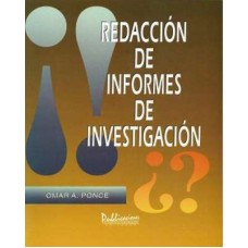 REDACCION DE INFORMES DE INVESTIGACION