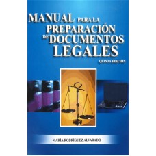 MANUAL PARA LA PREPARACION DE DOC LEGAL
